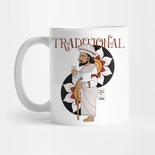 Kandy Traditional Art Design Sri Lankan Mug